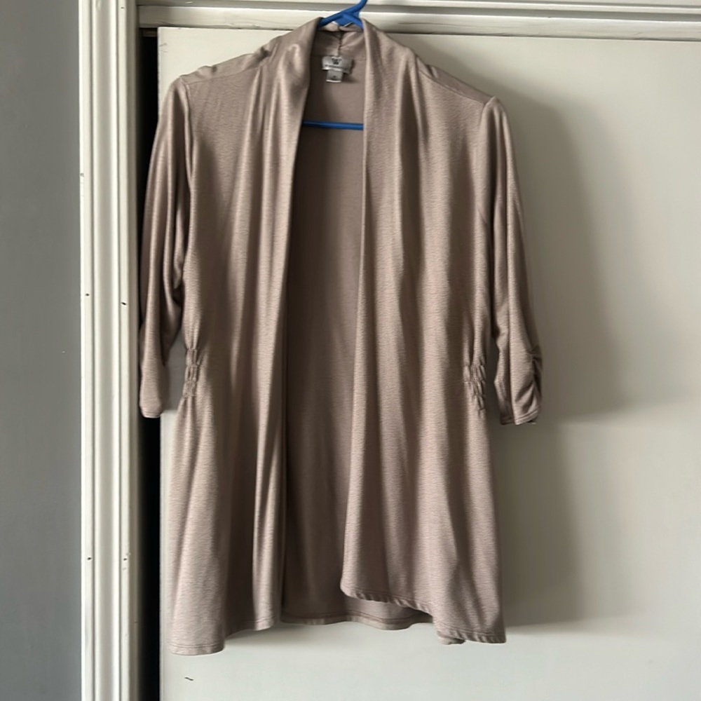 Tan colored lightweight sweater